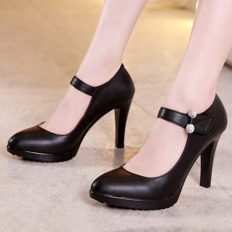 Размера плюс Размеры: 32 33-43 острый носок женские туфли-лодочки на высоком каблуке