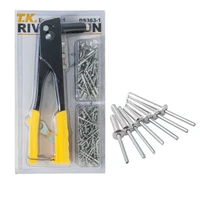 rivet gun setconvenient and effortless rivet hand tool kit heavy 3 210 100pcs 413 5 50pcs rivets screw tools
