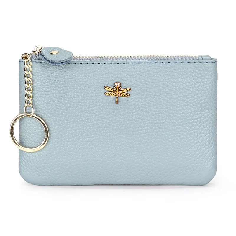 

Simple Fashionable Novelty Coin Purses Women Mini Male Female Key Case Storage Credential Clutch Bag Leather Hand Wallet