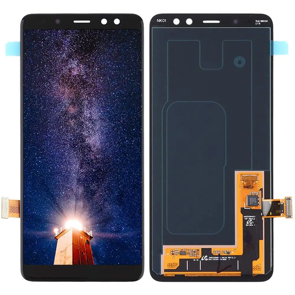 OLED / AMOLED TFT для Samsung Galaxy A8 2018 A530 A530F A530DS ЖК дисплей экран дигитайзер сенсорная панель