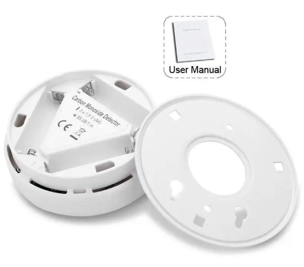 Independent CO Carbon Monoxide Sensors&ampAlarm Security Protection LCD Sensor Warning Alarm 85db Poisoning Detector | Безопасность и