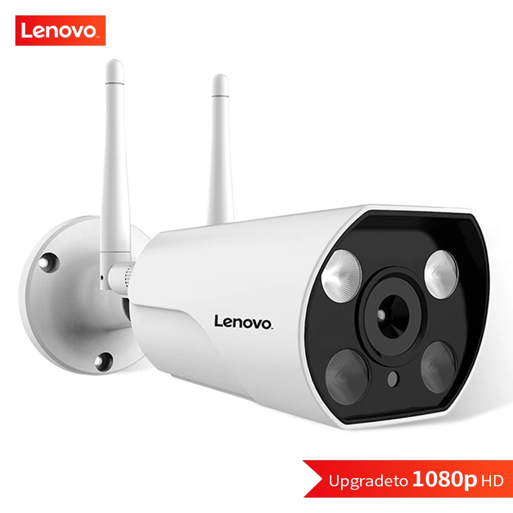 IP камера Lenovo Wifi1080P HD водонепроницаемая с ИК подсветкой и функцией ночного