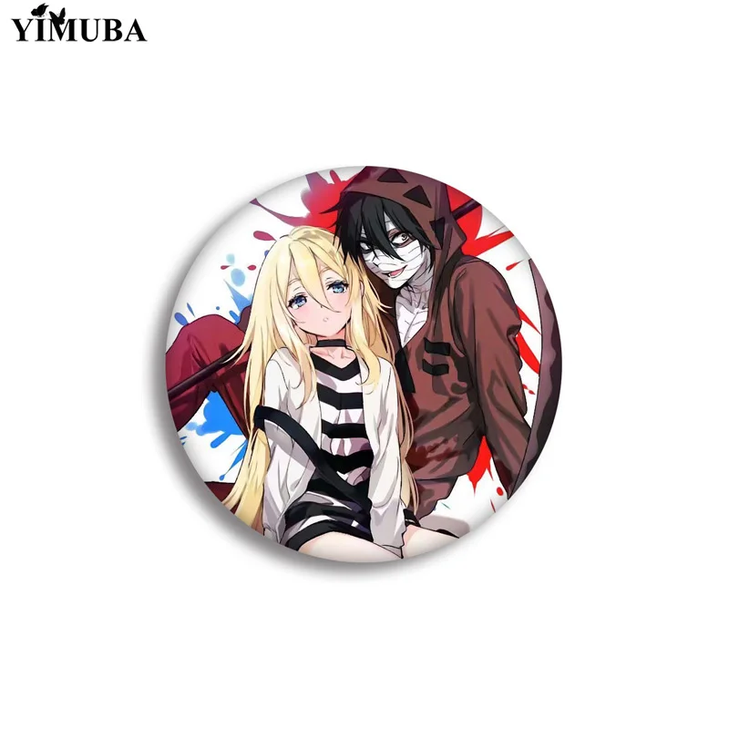 Модная брошь с изображением ангелов смерти значок Рейчел мультяшным принтом