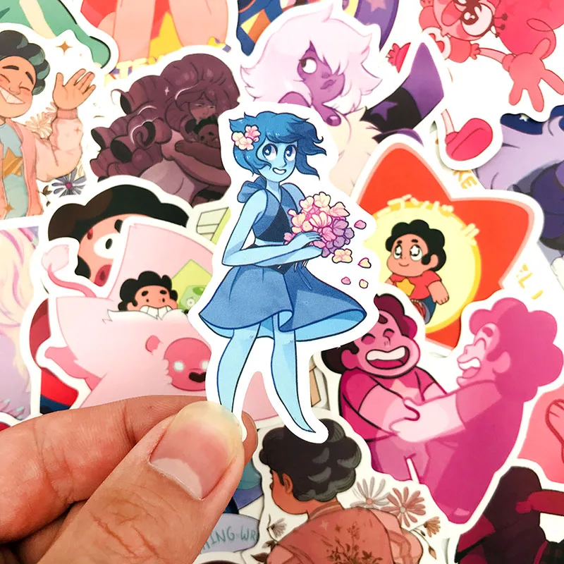 10/50 шт./упак. Steven Universe Pvc Waterproof Cartoon для скрапбукинга альбома чемодана телефона