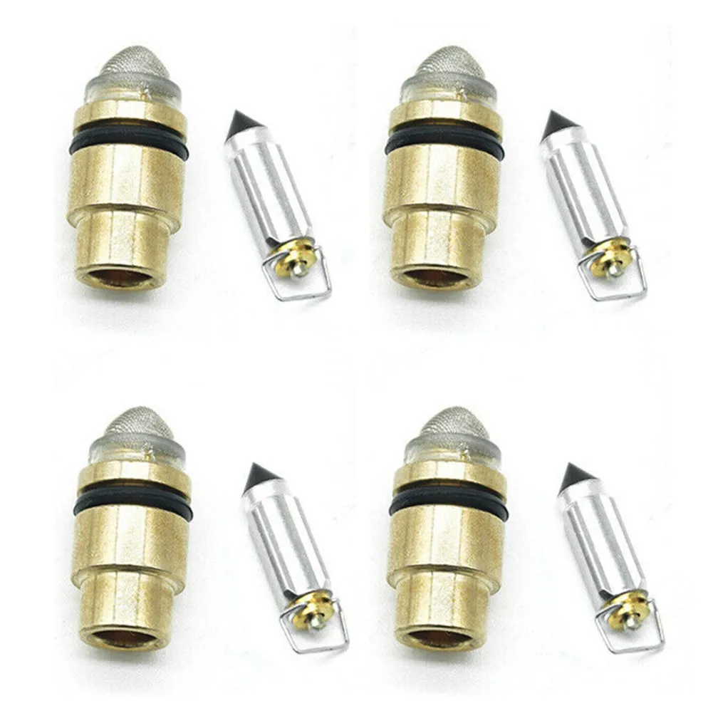 

4pcs Motorcycle Replacement Accessories For FJ1100 FJ1200 XJ700 Carb Carburetor Float Valve Needle And Seat