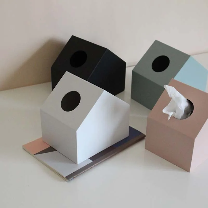 HUNYOO металлическая для салфеток Держатель квадратной формы деревянная