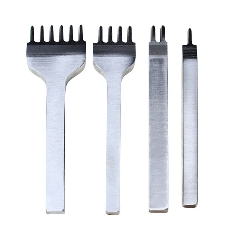 

New Leather Craft Tool Set Stainless Steel Hole Chisel Graving Stitching Punch Tools Kit SCI88