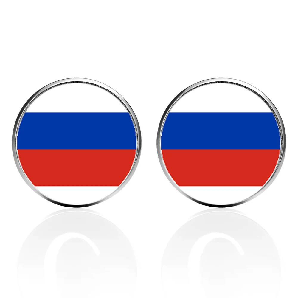 

Мужская мода России национальные запонки с изображением флага Ru деревенский костюм Запонки кнопка для мужчин Роскошные качественные ювели...