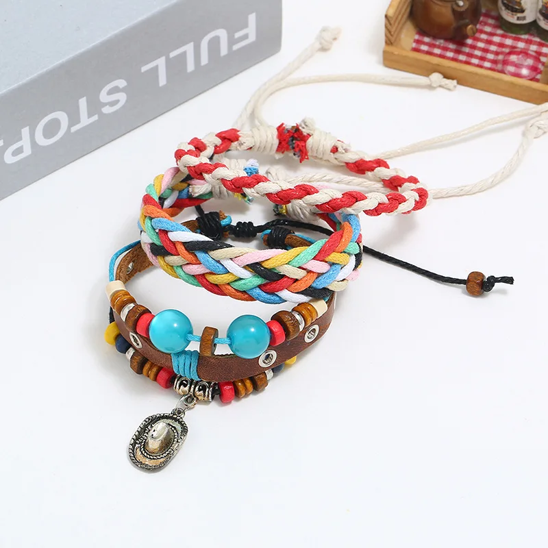 2019 Прямая продажа с фабрики Ретро пеньковая веревка тканый diy из трех частей