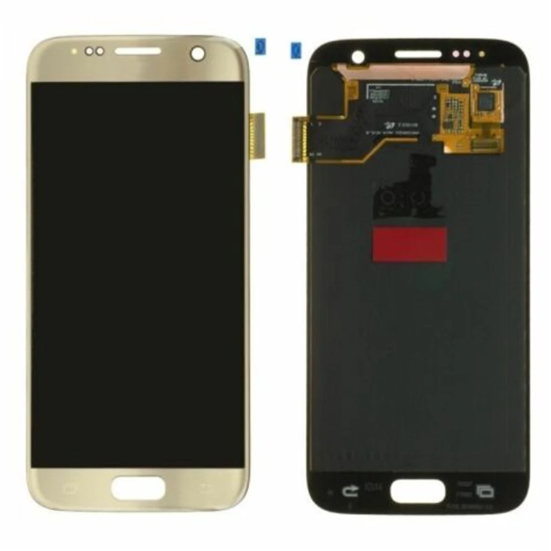 Идеальное качество для SAMSUNG GALAXY S7 G930A G930F SM-G930F Оригинальный ЖК-дисплей сенсорный