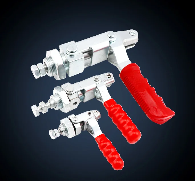 

1pcs Heavy Release Toggle Clamp Holding Capacity Push Pull Toggle Clamp Anti-Slip Push Pull Hand Tool