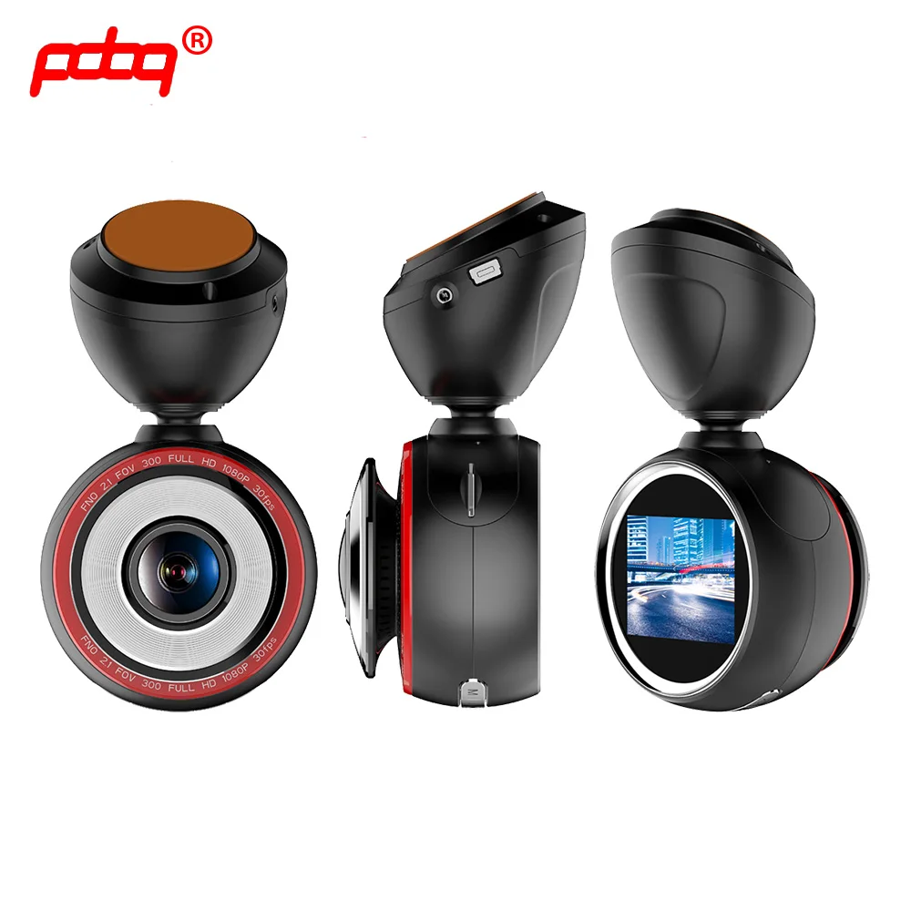 Автомобильный мини-видеорегистратор pdbq Wi-Fi 1080P HD ночное видение передний