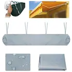 Садовая мебель, наружный навес для патио, тент, водонепроницаемая крышка, 7 размеров, солнцезащитный козырек, телескопическая потайная Водонепроницаемая крышка, пылезащитные крышки