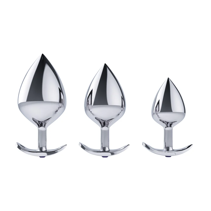 Metal Butt Plug Anal Sex Toy Stainless Steel Prostate Masssager Erotic Male Masturbation Toy| |