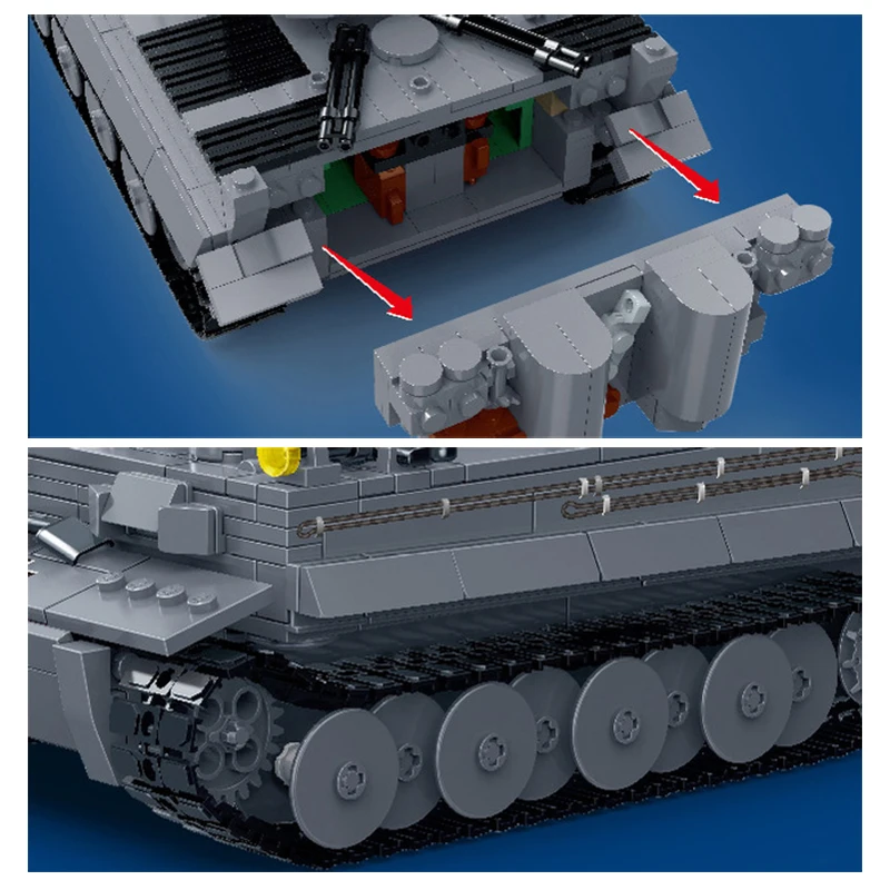 1010 шт. Детский конструктор тяжелый Тигр | Игрушки и хобби