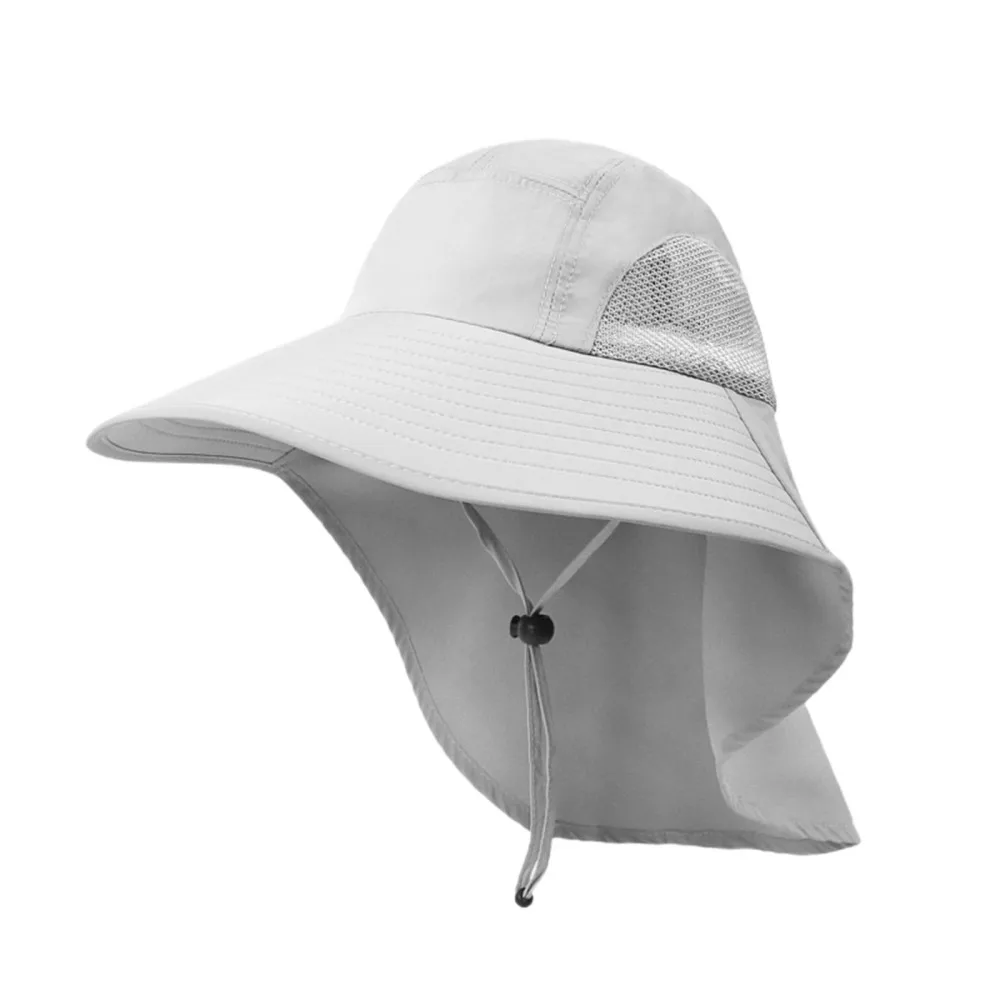 

Шляпа Sunhat для рыбалки на открытом воздухе, легкая дышащая водонепроницаемая Удобная шляпа унисекс с полной защитой