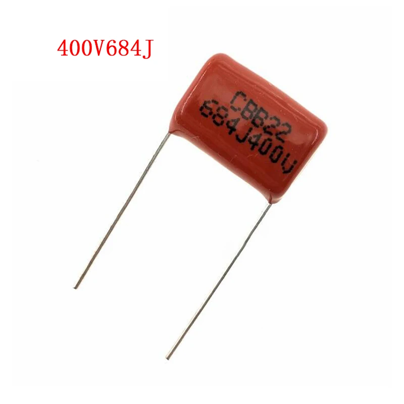 

10PCS 400V684J pitch 15MM 0.68UF 680nf 684 400V CBB Polypropylene film capacitor