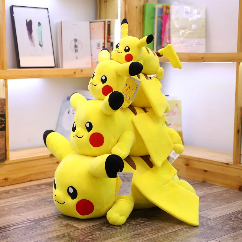 41 Стиль Pokemon Игрушки Хобби чучела Животные Kawaii Пикачу Чаризард аниме плюшевые