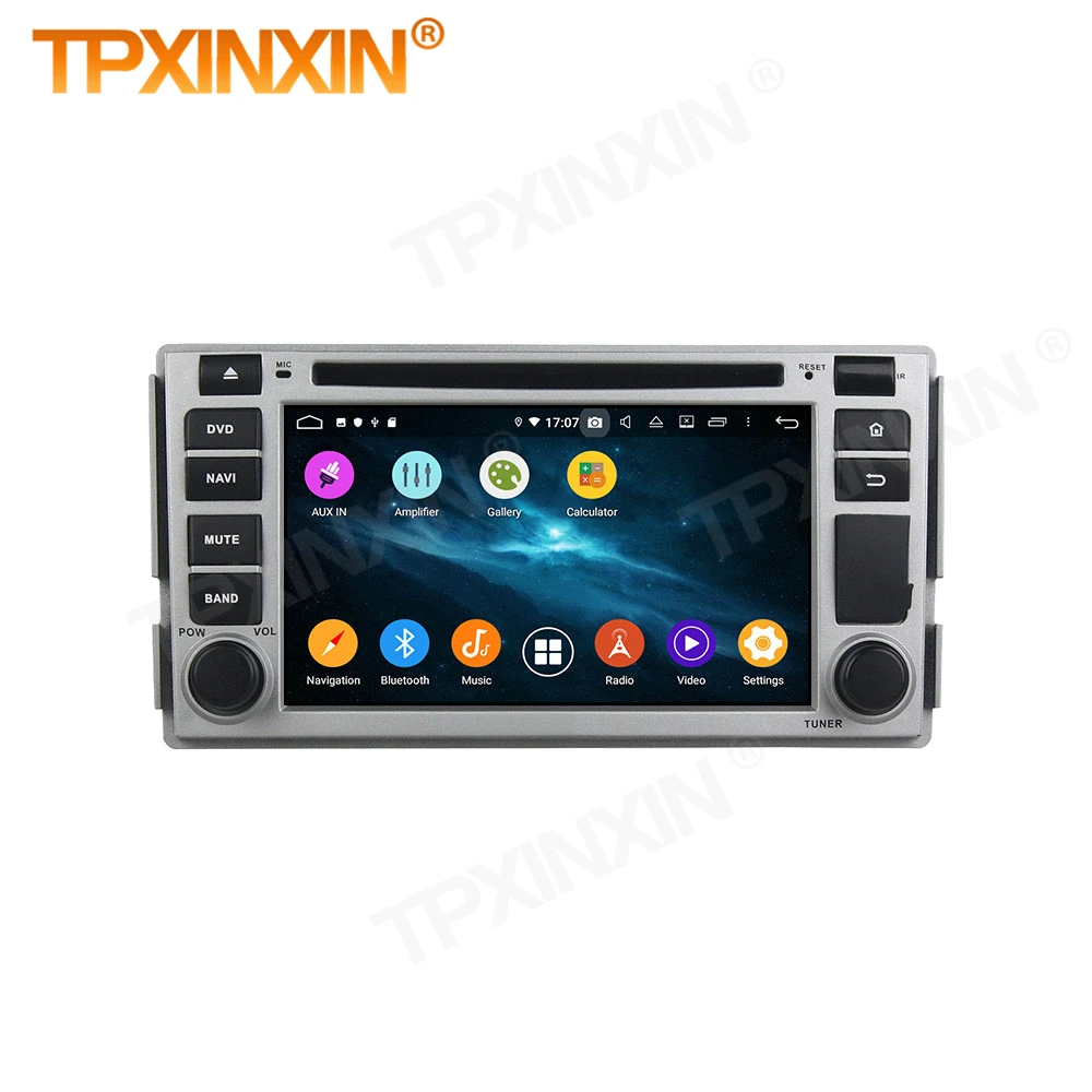 

4 + 128G беспроводной Carplay 2 Din Автомобильный стереоприемник Android для Hyunda Santa Fe Видео Радио аудио рекордер головное устройство экран проигрывате...