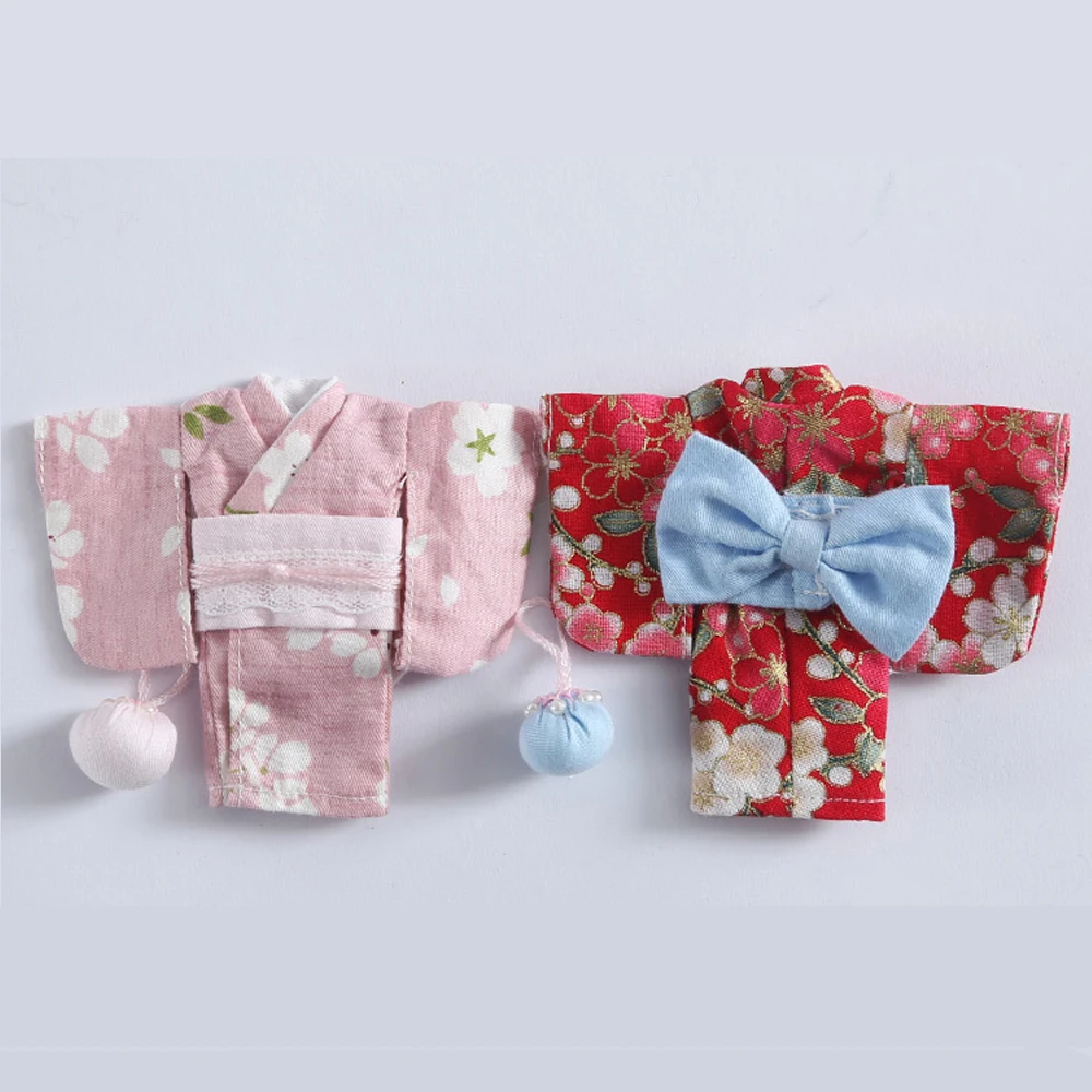 

Kimono For OB11 Doll Clothes 4 Color Can Choose 3pcs/lot