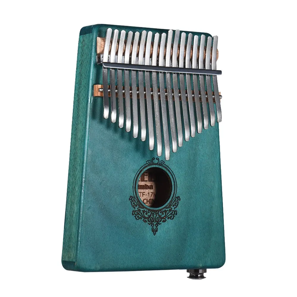 17 клавиш Kalimba портативное пианино для большого пальца (с eq) Высококачественный