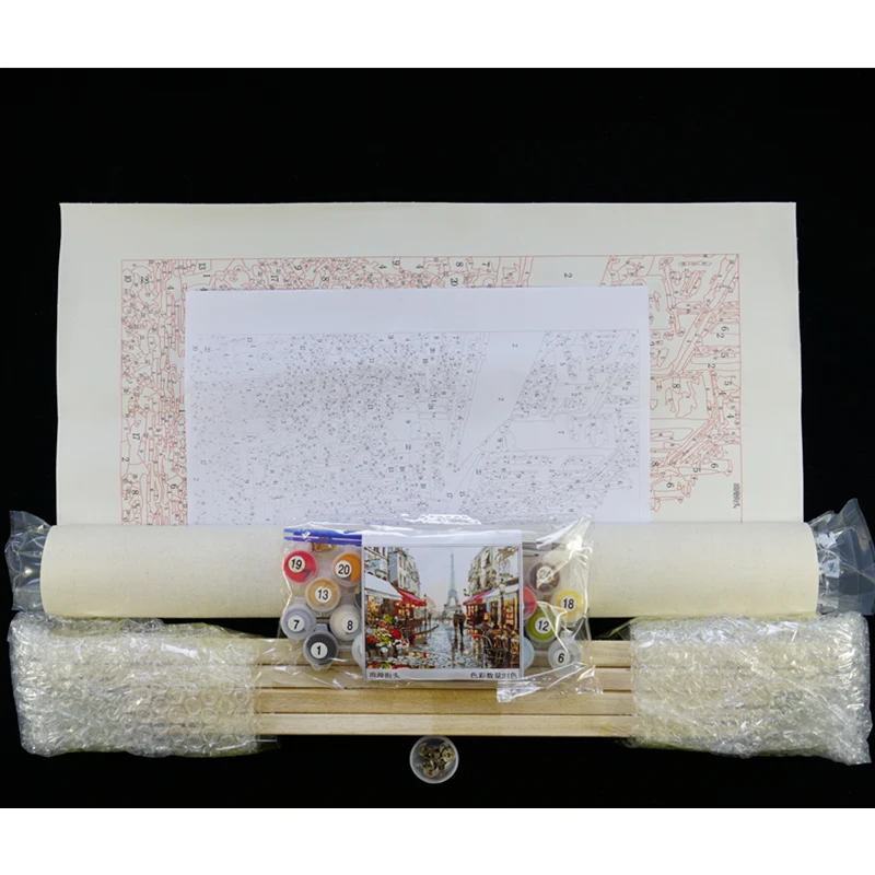Картина по номерам DIY дропшиппинг 40x50 60x75 см красивый город гмунде пейзаж холст