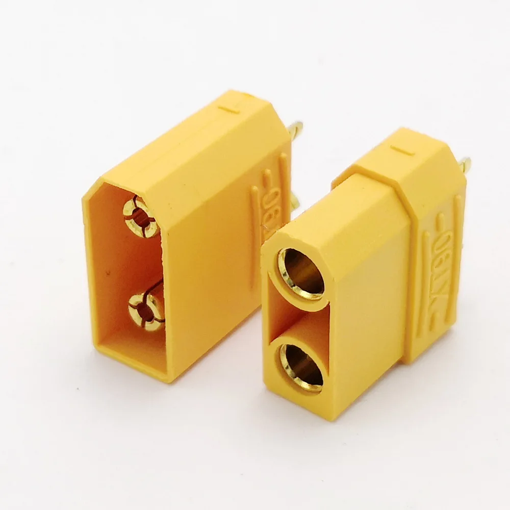 

Желтый XT90 Разъем батареи XT90 Разъем XT90 Разъем для RC батареи 1 пара