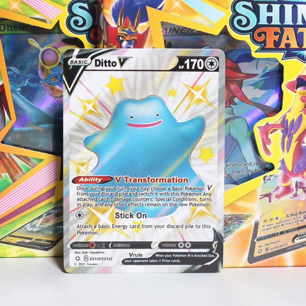 

Anime 54pcs/set Cards Pokemon Iron Metal Box TAKARA TOMY Toys Battle Game Snorlax Gengar Eevee Cartoon Kids Christmas Gifts