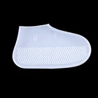 Многоразовые силиконовые чехлы для обуви S  ML, водонепроницаемые чехлы для обуви от дождя, походные Нескользящие резиновые сапоги, 1 пара