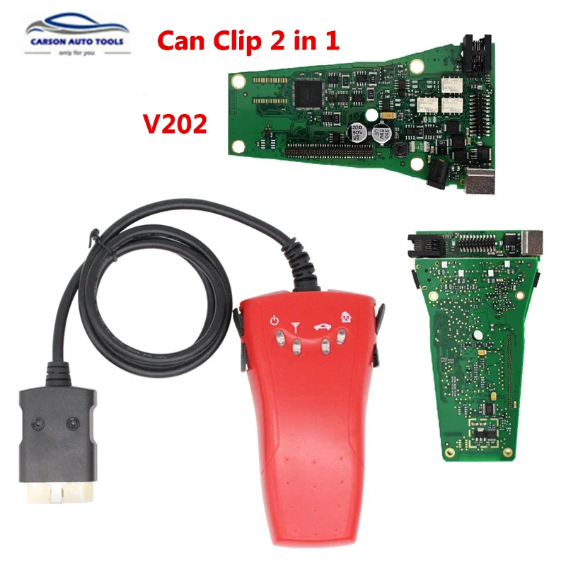 Новейшее лучшее качество 2 в 1 Canclip V202 полный чип профессиональный