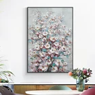 Настенные картины с красивыми цветами, эстетический ландшафт в скандинавском стиле, современные картины на холсте для интерьера, домашний декор