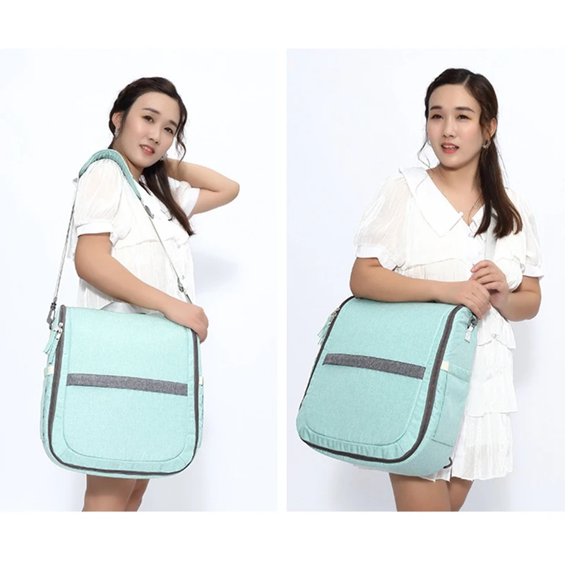 

Multifunctional Mummy Diaper Bag Backpack Large Capacity Foldable Baby Bed Portable Babies Crib Travel Infant Sleeper