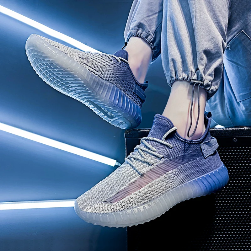 

Summer Men's Sneakers 2021 Male Running Shoes For Men Shoe Sport Mens Shoes Casual Men Sneakers Luxury Brand High Quality Blue