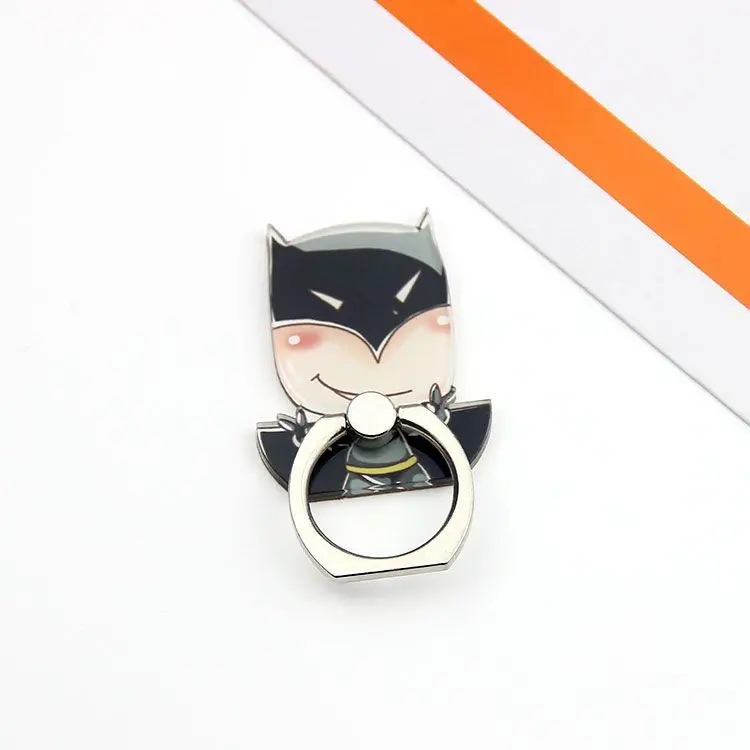 Universal Cartoon Finger Phone I Ring Holder Mobile Support Stand Superman Iron Man Spider for Huawei P30 Pro | Мобильные телефоны