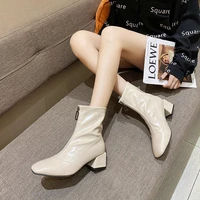 2021 women boots fashion sexy ankle boots for women platform high heels shoes woman autumn winter boots female high heels boots