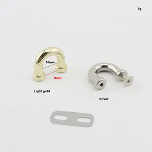 10 шт., 50 шт., металлические кольца 8 мм