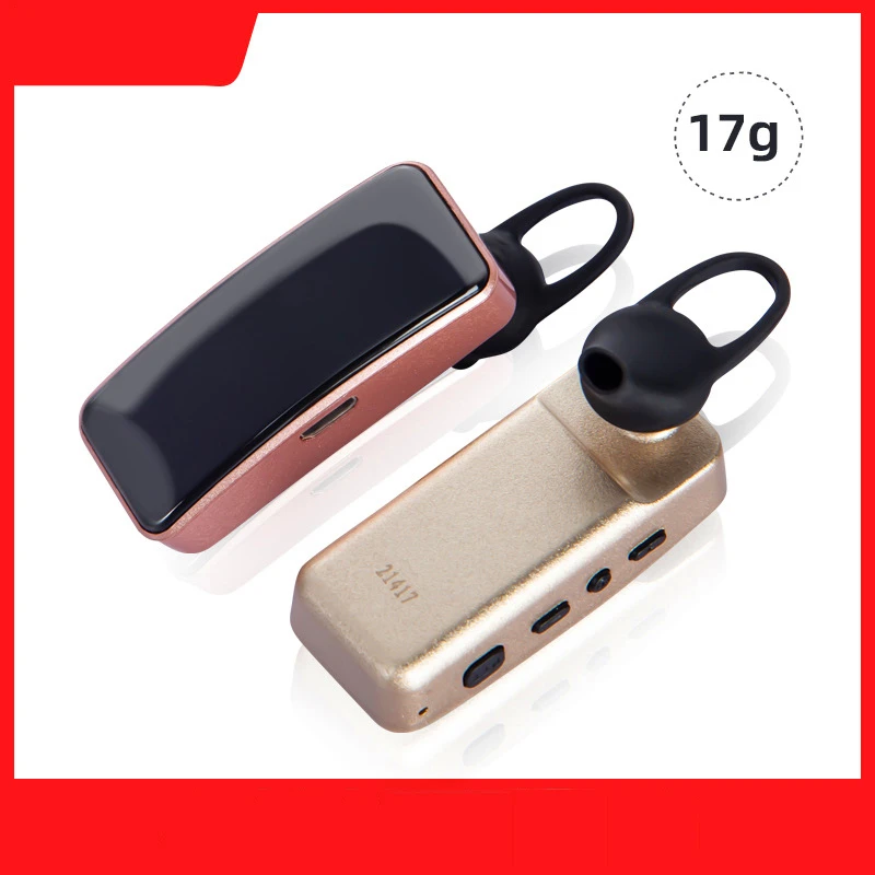 2pcs Ear-hook Bluetooth Mini Walkie Talkie Outdoor Portable Salon Hotel Restaurant Wireless 2 Way Radio Communication Equipments