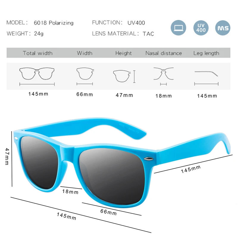 MCLEXN модные унисекс квадратные поляризационные солнцезащитные очки мужские