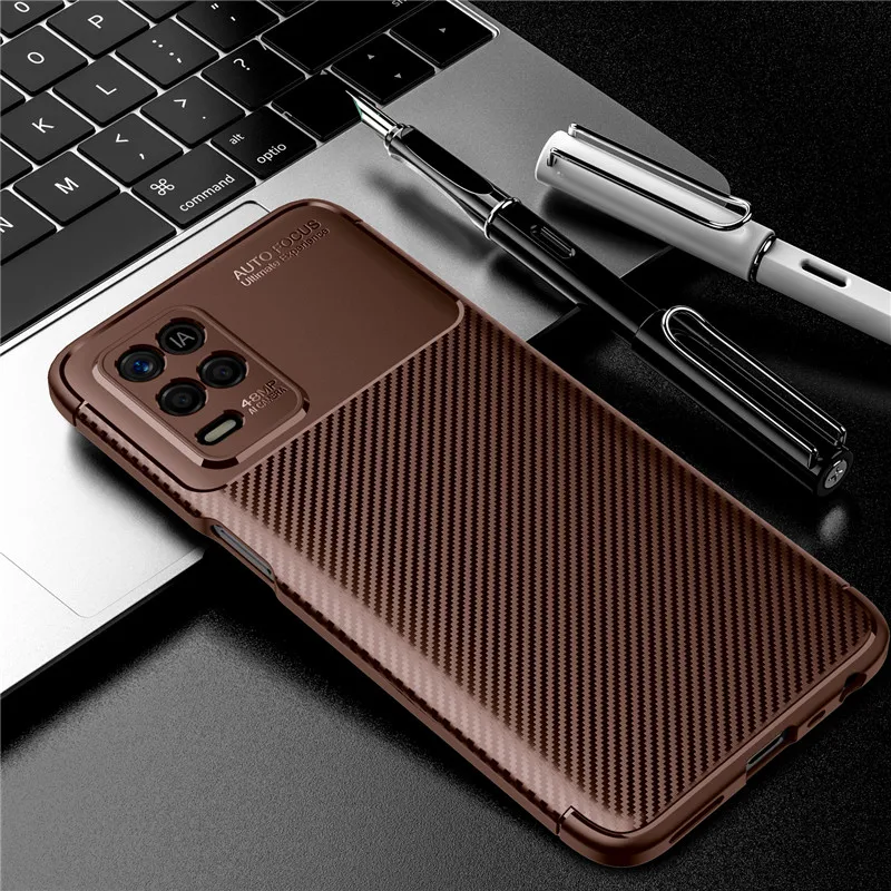 silicone bumper for oppo realme 8 5g case for realme 8 5g cover shockproof soft rubber protective phone cover for realme 8 5g free global shipping