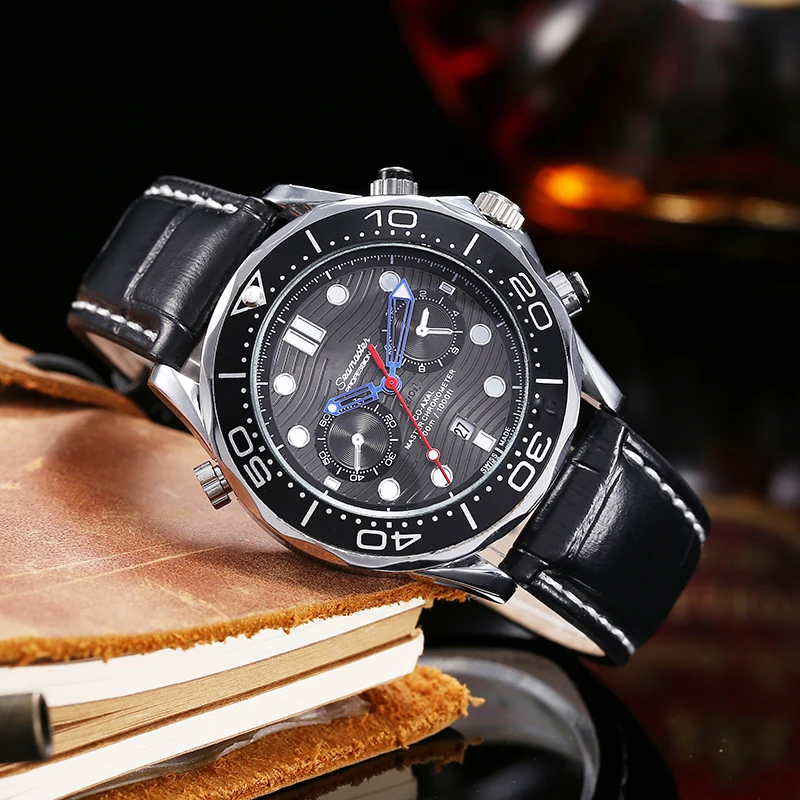 

Top Brand Luxury Men's Watch Quartz Watch Steel Band Luminous 30M Waterproof Clock A + Reloj de los hombres 2021 New