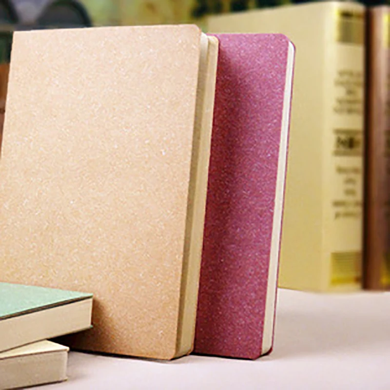 

B5 256 Pages Kraft Paper Thickened Sketchbook For Students / Blank Picture Drawing Paper Art Picture Book Drawing Book