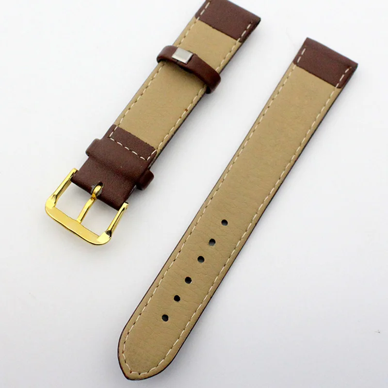 

2 Set 8-22MM Width PU Leather Watch Strap Band Watchband Watch Accessories XRQ88