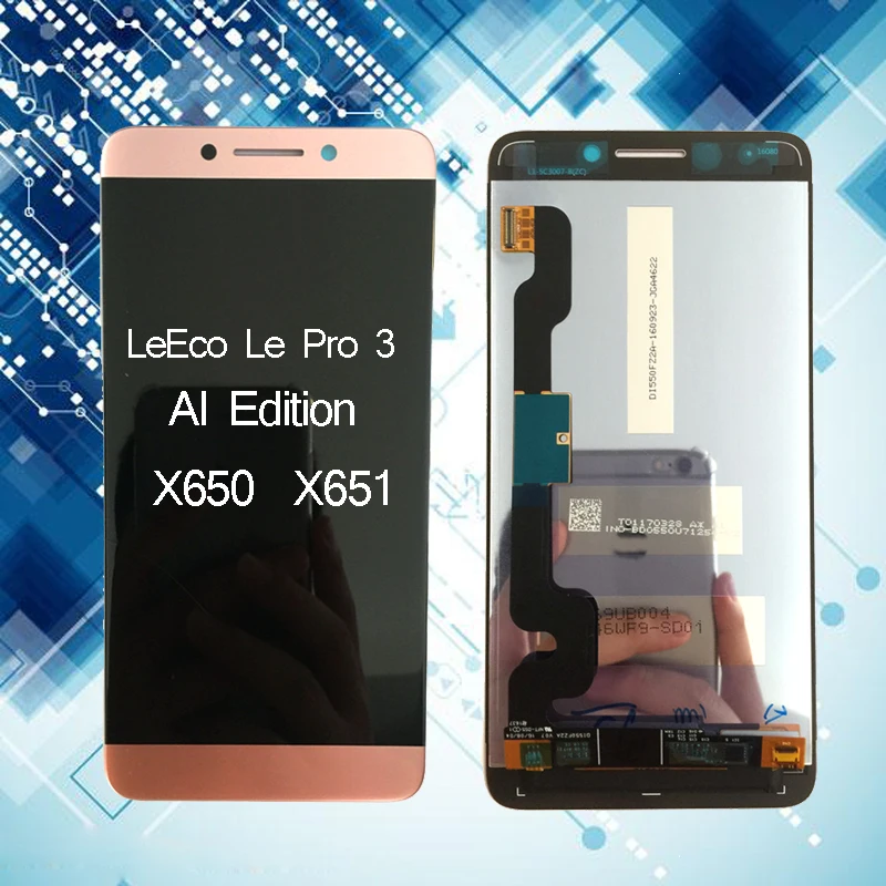 Дисплей для LeTV LeEco Le Pro 3 X650 ЖК сенсорный экран Leeco X651 X656 X658 X659 дигитайзер Запасные