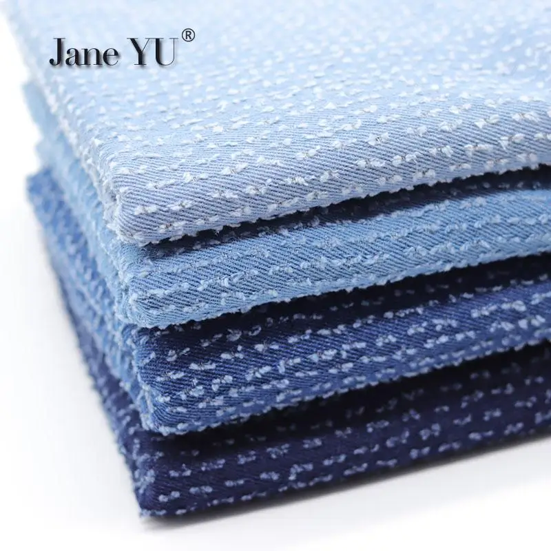 

Hole Water Wash Soft Denim Fabric High Grade Wash Fisherman Hat Fabric