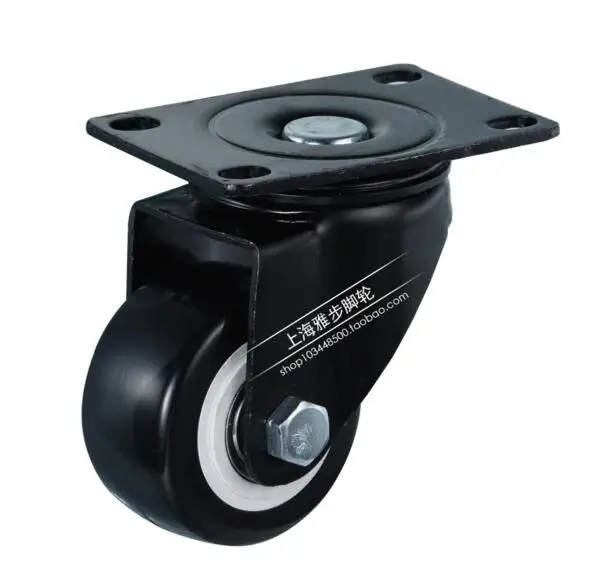 

Универсальное беззвучное колесо 1,5 дюйма, сменные поворотные ролики для офисного стула, резиновые роликовые колеса, мебельная фурнитура