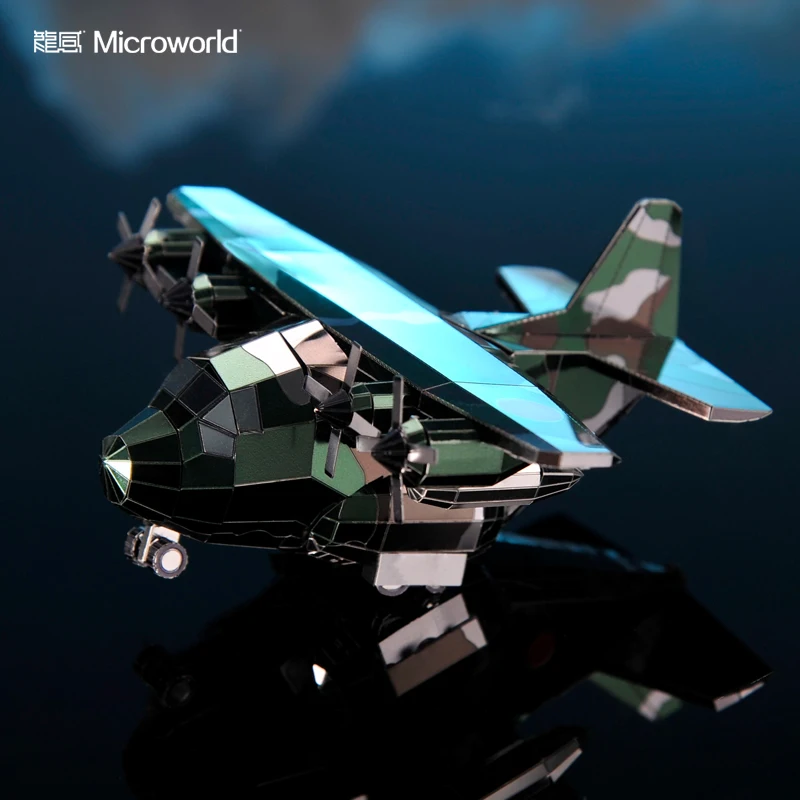 ММЗ модель Microworld 3D металлическая головоломка тактическая конвейерная DIY