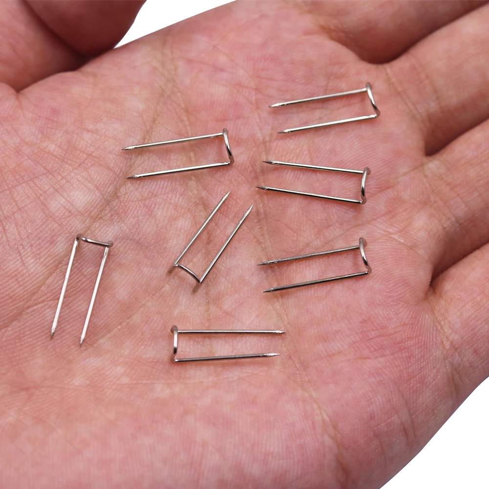 Булавки U-образные для ювелирных изделий нержавеющая сталь 20 шт. | Дом и сад