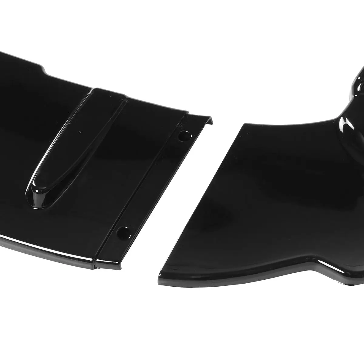 

New 3pcs Car Front Bumper Lip Deflector Lips Spoiler Diffuser Guard Protector Cover For VW For Golf MK7 MK7.5 R R-Line 2014-2019