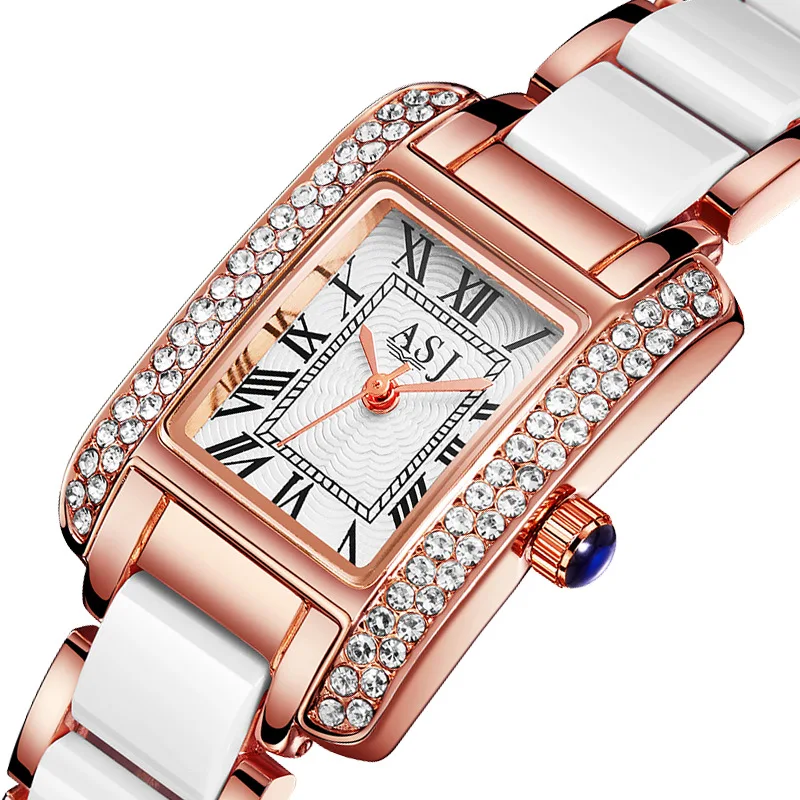 

Ladies Korean version diamond waterproof casual fashion quartz bracelet watch