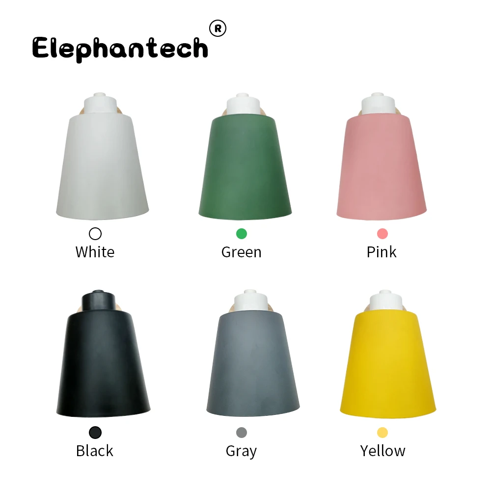 Светильник настенный деревянный в простом стиле E27 85-285 6 цветов | Лампы и